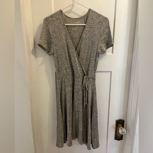 Gray Sweater Dress